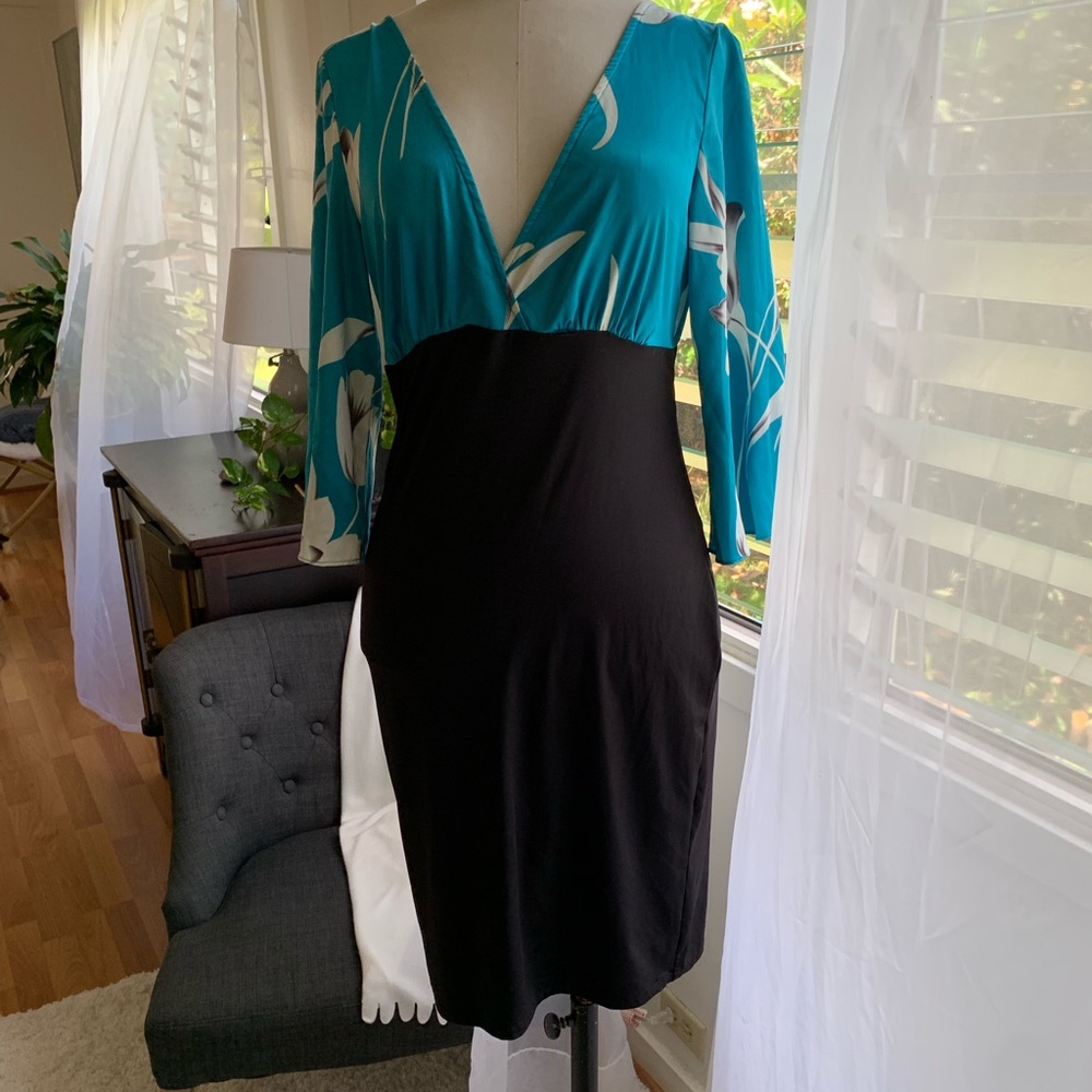 Body con tropical dress